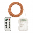 CATENA M-IR 200 MICROLED PER USO ESTERNO ED INTERNO CON TIMER, TELECOMANDO IR E 8 GIOCHI DI LUCE