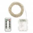 CATENA M-IR 200 MICROLED PER USO ESTERNO ED INTERNO CON TIMER, TELECOMANDO IR E 8 GIOCHI DI LUCE
