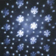 PROIETTORE GARDEN NEVICATA LED USO ESTERNO, VELOCITA' REGOLABILE , TELECOMANDO IR CON 19 FUNZIONI, TIMER E TRASFORMATORE