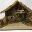 CAPANNA VUOTA PER PRESEPIO CM 50X26X30