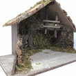 CAPANNA VUOTA PER PRESEPIO CM 50X26X30