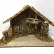 CAPANNA VUOTA PER PRESEPIO CM 50X26X30