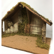 CAPANNA VUOTA PER IL PRESEPE CM 56X32X35