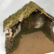CAPANNA VUOTA PER IL PRESEPE CM 56X32X35