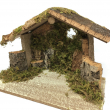 CAPANNA VUOTA PER IL PRESEPE CM 32X17X20