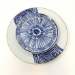 SERVIZIO TAVOLA 18 PEZZI PIATTI MASAI BLUE IN CERAMICA