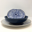 SERVIZIO TAVOLA 18 PEZZI PIATTI MASAI BLUE IN CERAMICA