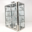 LANTERNA DECO-XMAS H40X28X15 cromata