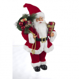 BABBO NATALE ROSSO TRADIZIONALE STAND M