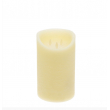 CANDELA LED H25 AVORIO FIAMMA IN MOVIMENTO DIAMETRO 15CM BIANCO CALDO CON TIMER, DECORAZIONE PER LA CASA