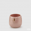 VASO BIANCO CON FACCIA CM 11 H SINGOLO