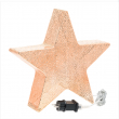 STELLA LUMINOSA 5 PUNTE CON 30 LED CM 38H A CORRENTE