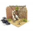 FUOCO FUNZIONANTE PER PRESEPE 15X15X15 CM