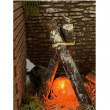 FUOCO FUNZIONANTE PER PRESEPE 15X15X15 CM