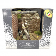 FUOCO FUNZIONANTE PER PRESEPE 15X15X15 CM