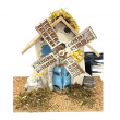MULINO FUNZIONANTE PER PRESEPE CM 16 X 9 X 12 H