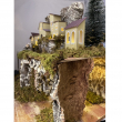 PAESAGGIO VUOTO CON LUCI E FUOCO CM 58 X 34 X 37 H