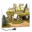 PAESAGGIO VUOTO CON LUCI E FUOCO CM 58 X 34 X 37 H