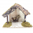 CAPANNA VUOTA PER IL PRESEPE CM 25 x 12 x 21 h