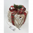 PACCO REGALO INNEVATO CON LED “GIFT BOX” QUADRATO GRANDE