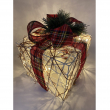 PACCO REGALO INNEVATO CON LED “GIFT BOX” QUADRATO GRANDE