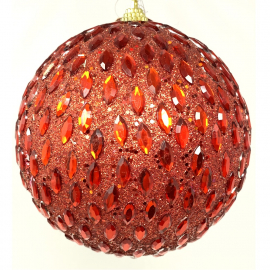 SFERA BRILLANTINATA DIAMETRO CM 15