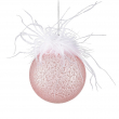 SFERA VETRO PLUME DIAMETRO 10 CM DUE COLORI