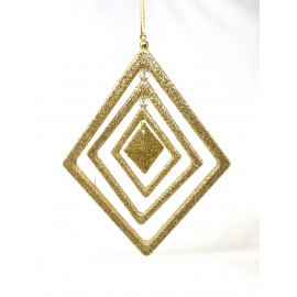 PENDAGLIO MODA ROMBO CHAMPAGNE CM 15