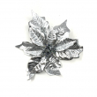 STELLA DI NATALE ARGENTO CON CLIP CM 18