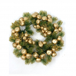 PORTACANDELA CON GLITTER ORO DIVERSE MISURE