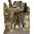 PAESAGGIO VUOTO CON LUCE,FUOCO E FONTANA CM 60 X 40 X 48 H