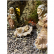 PAESAGGIO VUOTO CON LUCE,FUOCO E FONTANA CM 60 X 40 X 48 H