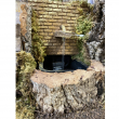 PAESAGGIO VUOTO CON LUCE,FUOCO E FONTANA CM 60 X 40 X 48 H