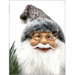 BABBO NATALE GRIGIO SEDUTO CHAMONIX CM 40 H