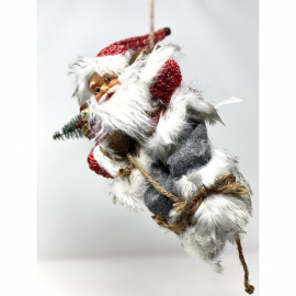 BABBO NATALE LEVICO S ROSSO CM 16 H