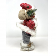 BABBO NATALE BIANCO M STAND ROVERETO CM 32H