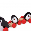 GIOCO IN LEGNO FAMIGLIA DEI PINGUINI DA TIRARE +18 MESI