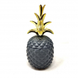 PORTACANDELA ANANAS ORO CM 26 H