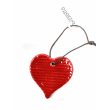 PENDAGLIO FLAKE CUORE ROSSO CM 6