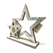STELLA STYLE IN LEGNO CM 23 X 5 X18 H