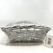 CESTA RETTANGOLARE SBIANCATA CM 47 X 31 X 11 H