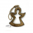 PENDAGLIO KRISTAL 3 FIGURE NATURALE ED ARGENTO