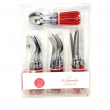 SET 24 POSATE IMPERIAL IN ACCIAIO INOX