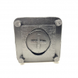 LANTERNA RETE METAL QUADRATA CM 36 ALTEZZA