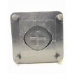 LANTERNA RETE METAL QUADRATA CM 43 ALTEZZA