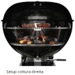 Barbecue a carbone Master-Touch GBS Premium E-5770 - 57 cm