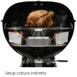 Barbecue a carbone Master-Touch GBS Premium E-5770 - 57 cm