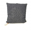 CUSCINO CHIC ANTRACITE ARGENTO CM 40 X 40