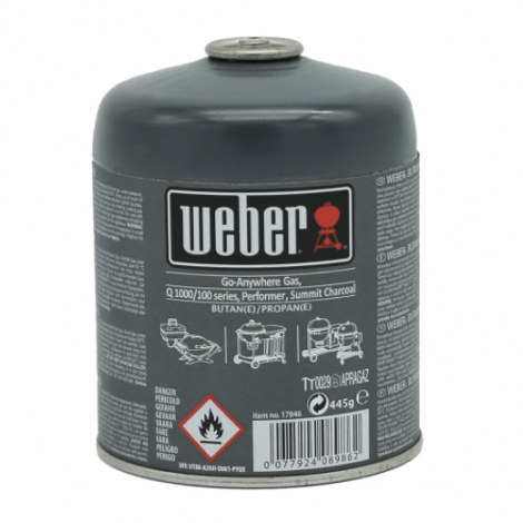 Cartuccia Ricarica Gas per Weber Gr. 445