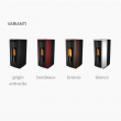 TERMOSTUFA SHAPE H20 V STEEL/MAIOLICA